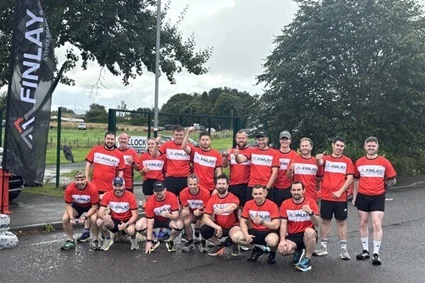 Finlay team charity challenge