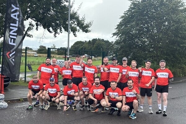 Finlay team charity challenge