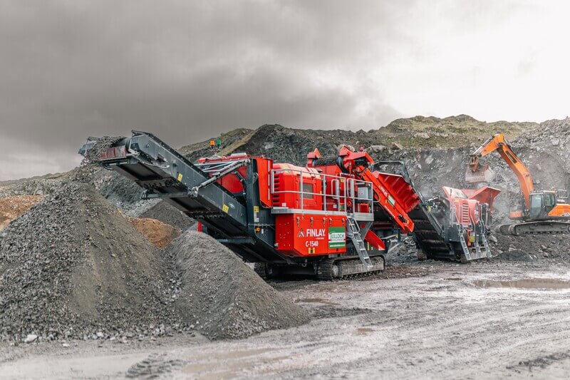 Finlay C-1540+ cone crusher
