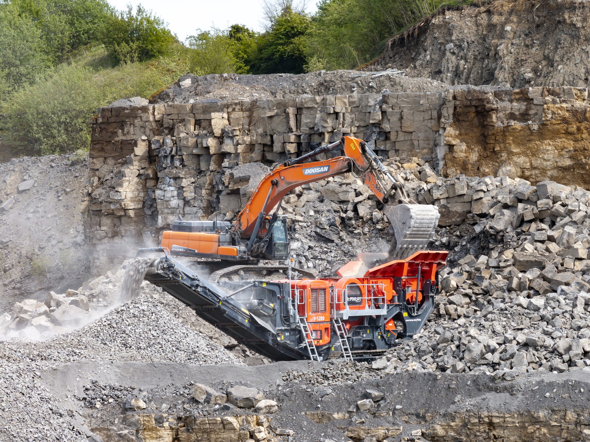 Finlay J-1280 Jaw Crusher