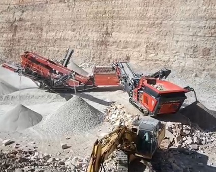 screen and impact crusher small