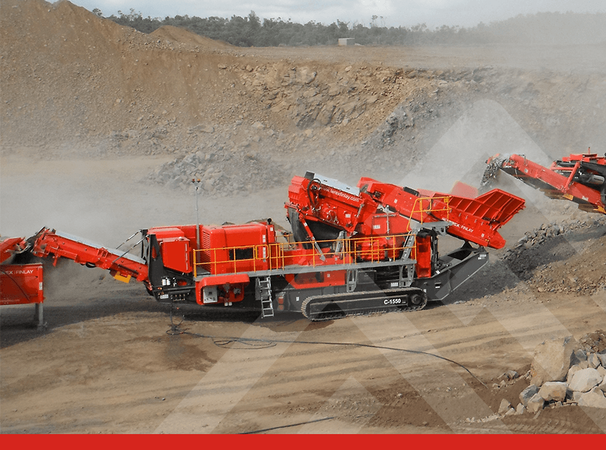 FINLAY C-1550P Rock Crusher Detail