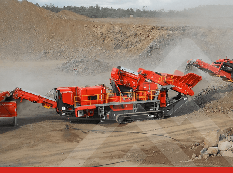 FINLAY C-1550P Rock Crusher Detail