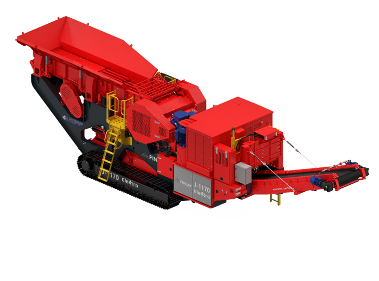 Finlay J-1170 Elektro Hybrid Jaw Crusher 4
