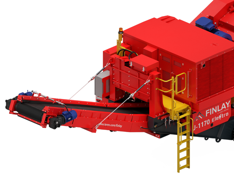 Finlay J-1170 Elektro Hybrid Jaw Crusher 7