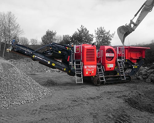 Terex-Finlay-J-960 Track Jaw Crusher