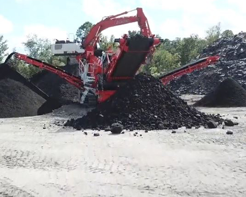 Terex Finlay 883+ (Triple Shaft) Heavy Duty Screener recycling asphalt