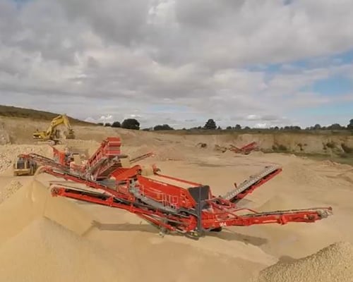 Terex Finlay 984 horizontal screener