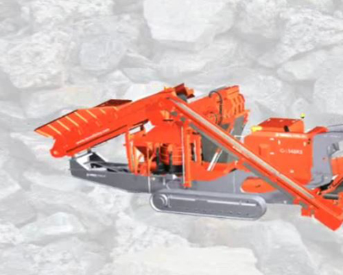 Terex Finlay C-1540RS cone crusher render