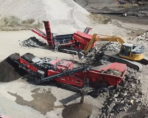 Terex Finlay I-120RS impact crusher (recycling asphalt)