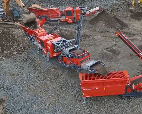 Terex Finlay I-120RS impact crusher &amp; 674 inclined screen