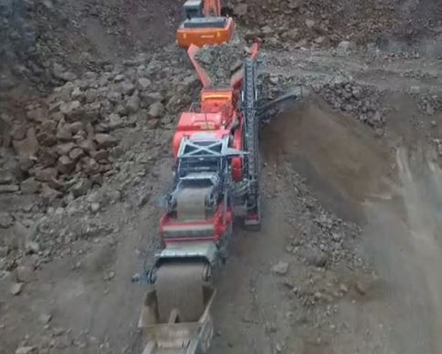 Terex Finlay I-120RS impact crusher &amp; TC-80 Conveyor