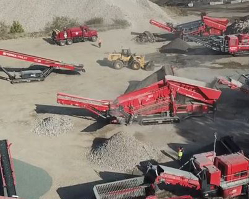 Terex Finlay I-140 impact crusher &amp; 893 HD Screen