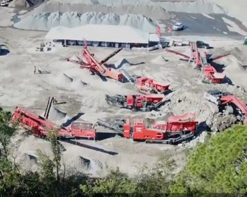 Terex Finlay I-140 impact crusher and 684 inclined screen (Recycling Concrete Application)