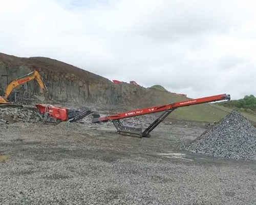 J-1160 Primary Mobile Jaw Crusher, Tracked Crusher