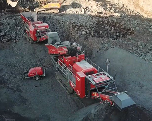 Terex Finlay J-1175 and C-1545