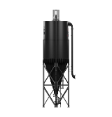 Left Angle of the Aqua Cone Thickener Tank