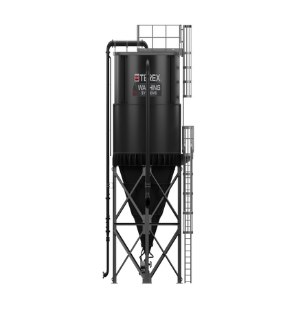 Aqua Cone Thickener Tank Rear View