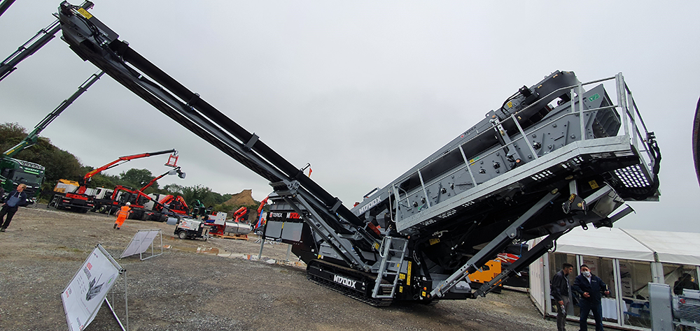 Terex Washing Systems Tracked Rinser At CQMS