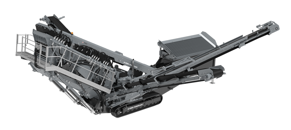 Side View Of M1700X Tracked Rinser