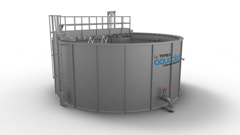 Water Recycling Rake Thickener Tank