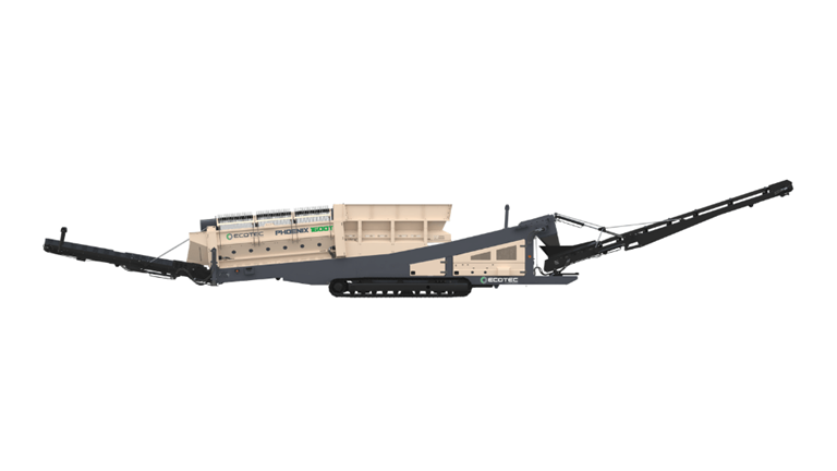 Ecotec Phoenix 1600T Tracked Trommel Screener
