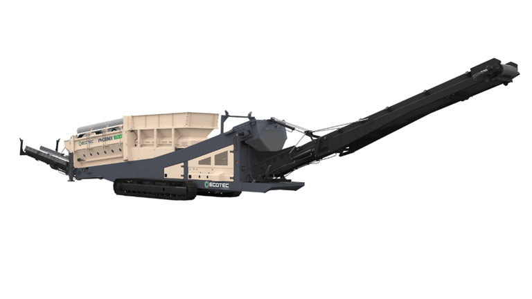 Ecotec Phoenix 1600T Tracked Trommel Screener