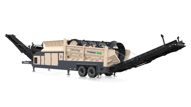 Phoenix 2100 | Trommel Screener | Ecotec