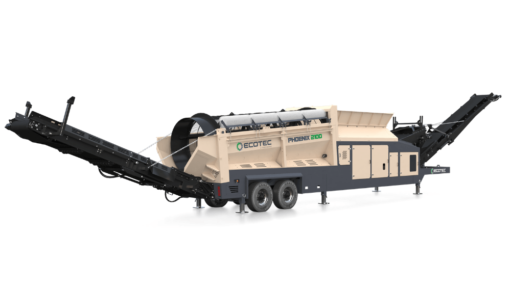 Ecotec Phoenix 2100 Trommel Screener