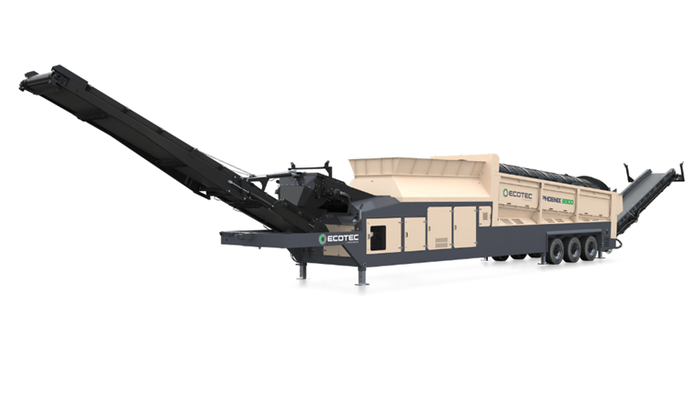 Ecotec Phoenix 3300 Trommel Screener