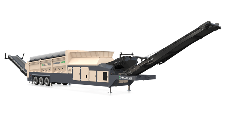 Ecotec Phoenix 3300 Trommel Screener