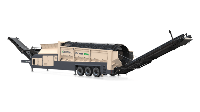 Ecotec Phoenix 3300 Trommel Screener
