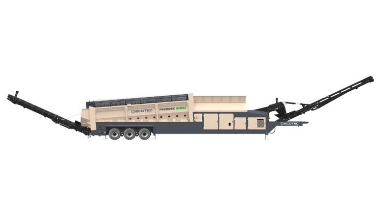Ecotec Phoenix 3300 Trommel Screener