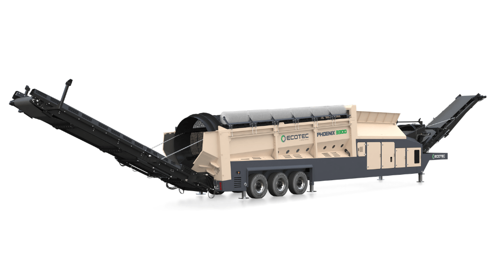 Ecotec Phoenix 3300 Trommel Screener
