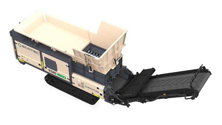 Ecotec TDS 820 Slow Speed Shredder