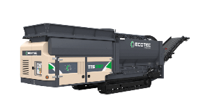 Ecotec TTS 518T Tracked Trommel Screen