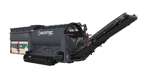 Ecotec TTS 518T Tracked Trommel Screen