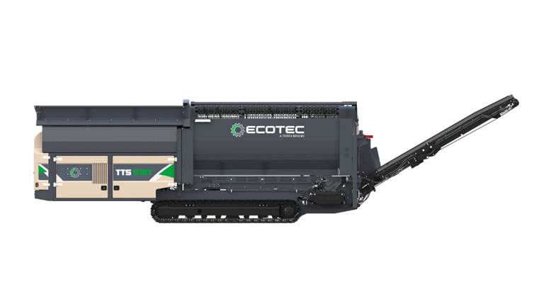 Ecotec TTS 518T Tracked Trommel Screen