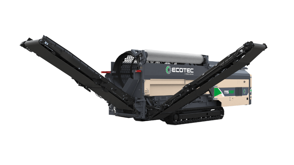 Ecotec TTS 518T Tracked Trommel Screen