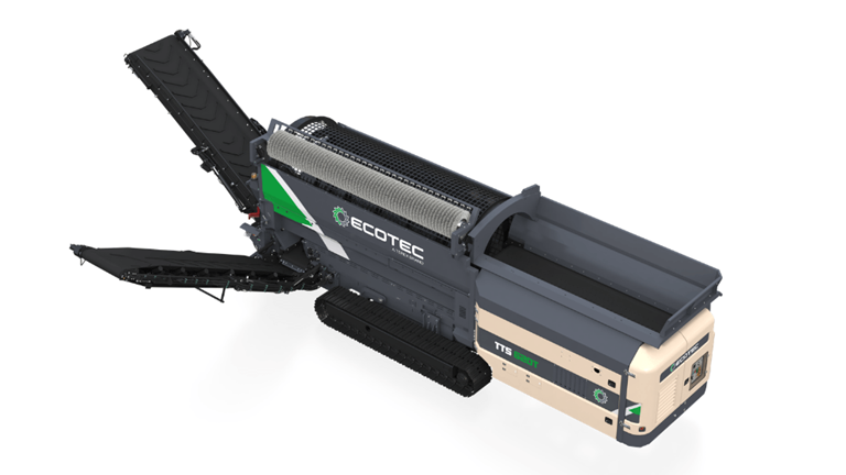 Ecotec TTS 620T Tracked Trommel Screen