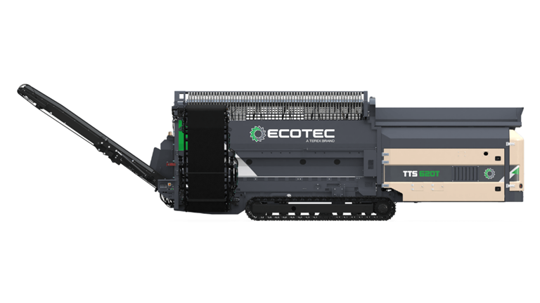 Ecotec TTS 620T Tracked Trommel Screen