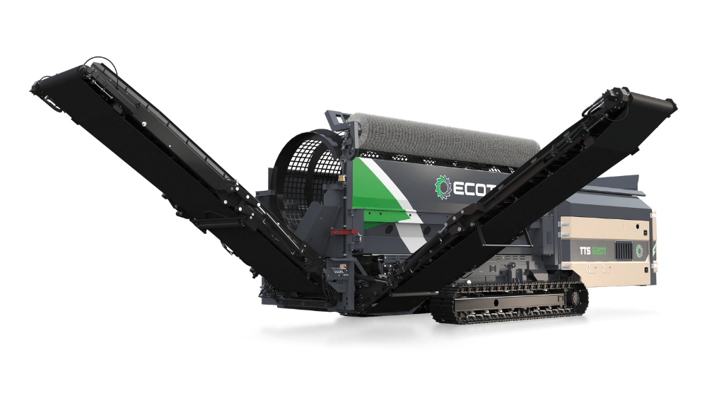 Ecotec TTS 620T Tracked Trommel Screen