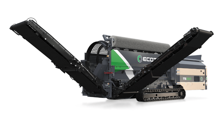 TTS 620T | Tracked Trommel Screen | Ecotec