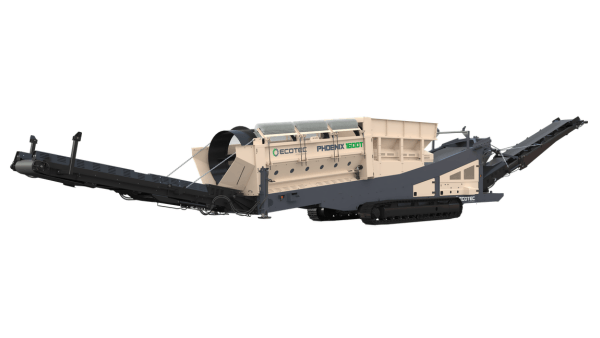 Ecotec Phoenix 1600T Tracked Trommel Screener
