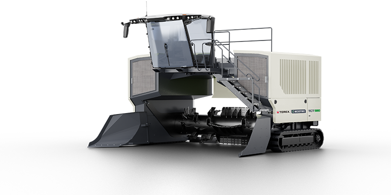 Terex Ecotec TCT 580 Windrow Turner Detail Image