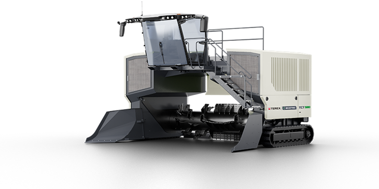 Terex Ecotec TCT 580 Windrow Turner Detail Image
