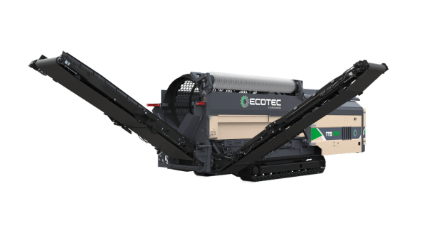 Ecotec TTS 518T Tracked Trommel Screen