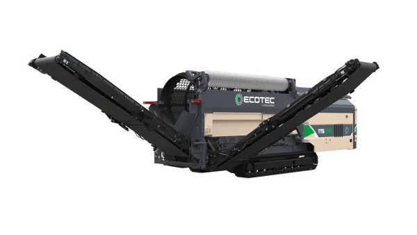 Ecotec TTS 518T Tracked Trommel Screen