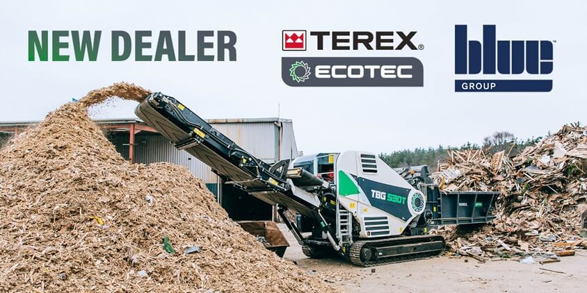 Blue Machinery to Become Terex Ecotec Distributor from 2026 Blue Machinery to Become Terex Ecotec Distributor from 2026