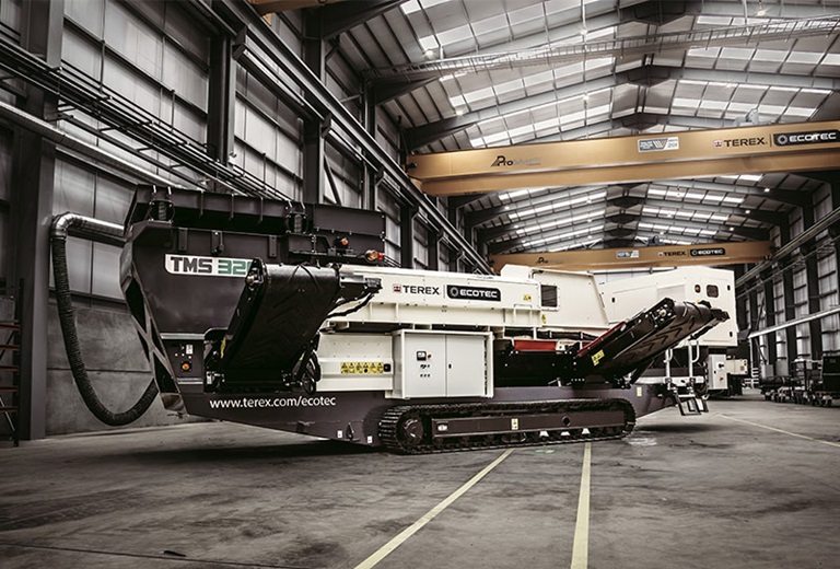 Ecotec's Metal Separator TMS 320 at Campsie, Northern Ireland